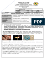 GUÍA - 9 Reacciones y Ecuaciones Químicas