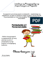 Ibat Ibang Estratehiya NG Pangangalap NG Mga Datos