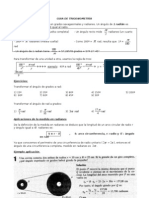 Trigonometría ángulos y funciones