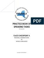2019 Practice Checkpoint A Speaking Tasks 2
