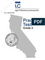 ELPAC Grade 2 Practice Test 2018