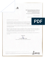 Carta de Aceptacion Al Doctorado