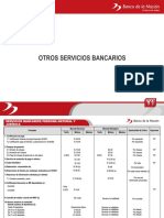 Tasas Otros Servicios Bancarios