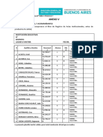 Anexo V: Planilla de Alumnos, Y Acompañantes