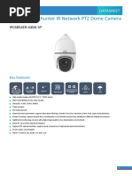 UNV IPC6854ER-X40G-VF 4MP 40X Lighthunter IR Network Camera Datasheet V1.5-EN