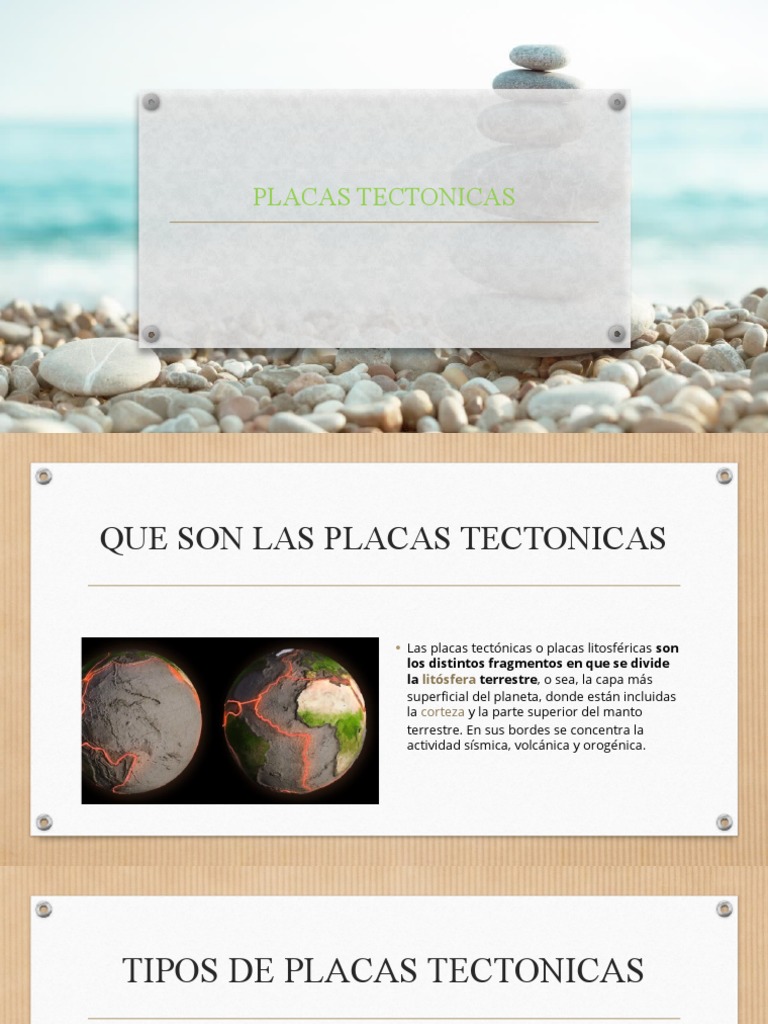 CAP. V . - Placas Tectonicas.., PDF, Placas tectónicas