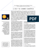 El Sol Y El Cambio Climático: Euroconferencia The Solar Cycle and Terrestrial Climate