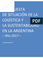 4ta Encuesta Logistica Y Sustentabilidad en Argentina 1