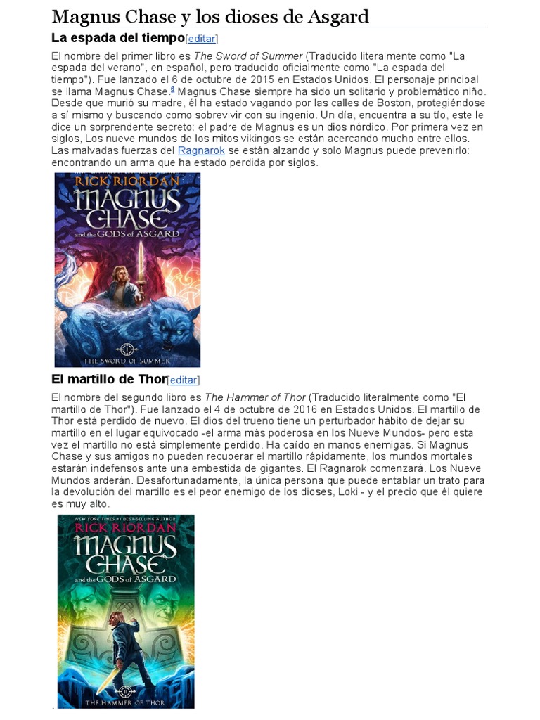 Magnus Chase: El barco de los muertos | PDF