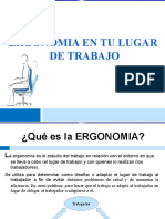 Ergonomia en tu lugar