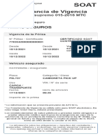 Certificado Soat F6L737