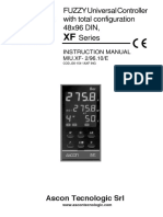 Ascon Tecnologic XF Manual