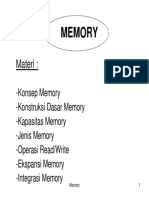 Memory: Materi