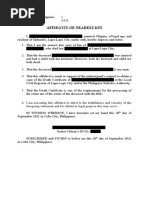 Affidavit of Next of Kin | PDF