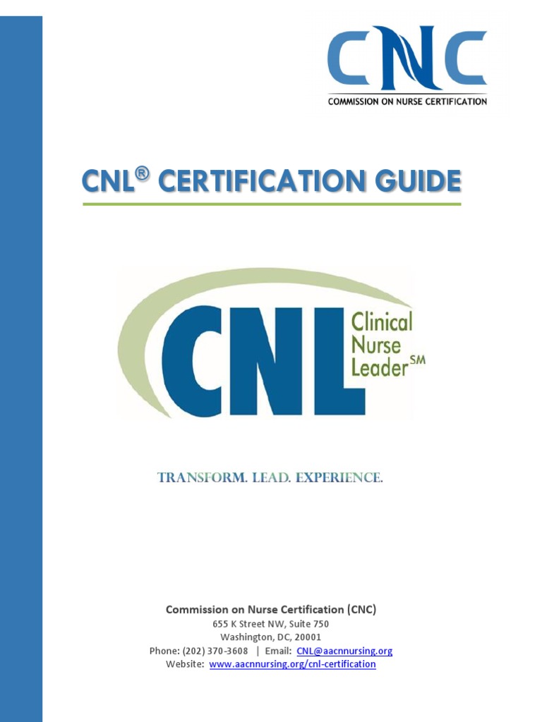 Cnl Certification Guide 2020 PDF Nursing Professional Certification Cnl Certification Guide 2020 PDF Nursing Professional Certification