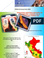 Estrategia nacional de Perú para prevención y control de tuberculosis