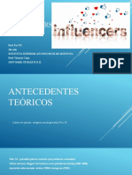 De Los Lideres de Opinión A Los Influencers