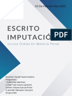 Escrito Imputación 