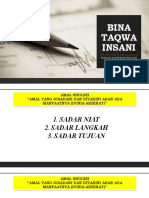 Insyaa Allah, Bisa! Bti 20 Agt22