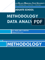 CHILADO UNIVERSITY GRADUATE RESEARCH METHODOLOGIES