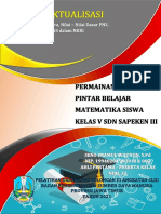 Permainan Kartu Pintar Belajar Matematika Siswa Kelas V SDN Sapeken Iii