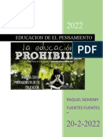 Analisis Sobre El Ducumental La Educacion Prohibida .