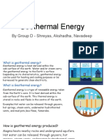 Geothermal Energy - Group D