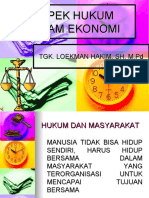 2aspek Hukum Dalam Ekonomi