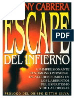 Escape Del Infierno . - Ronny Cabrera