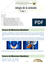 Trabajo 5 - Cinesiología de La Oclusión