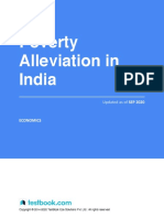 Poverty Alleviation in India - Study Notes