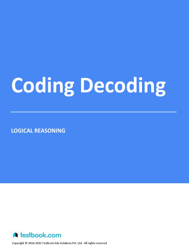 Coding Decoding (Mains) Study Notes | PDF | Consonant | Linguistics