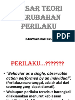 Teori Perubahan Perilaku