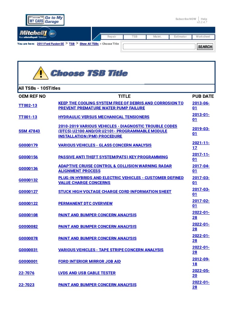 2011 FORD FUSION SERVICE MANUAL PDF visual data 2