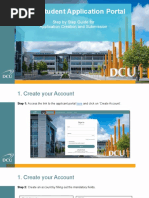 DCU Student Application Portal: Step by Step Guide For Application Creation and Submission