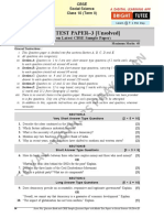 MTP 3 Score Plus Q Bank Social Science 10 Term II