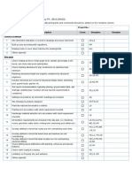  Project Technical CoordinationChecklist - Buildings 