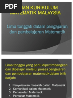 Download Lima Tonggak Dalam Pengajaran Dan Pembelajaran Matematik by Eida Wahida ZL SN62371616 doc pdf