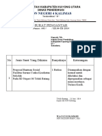 Proposal Alat Kesenian