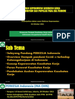 ASUHAN KEPERAWATAN KESEHATAN KERJA PADA ERA PANDEMI Zoominar