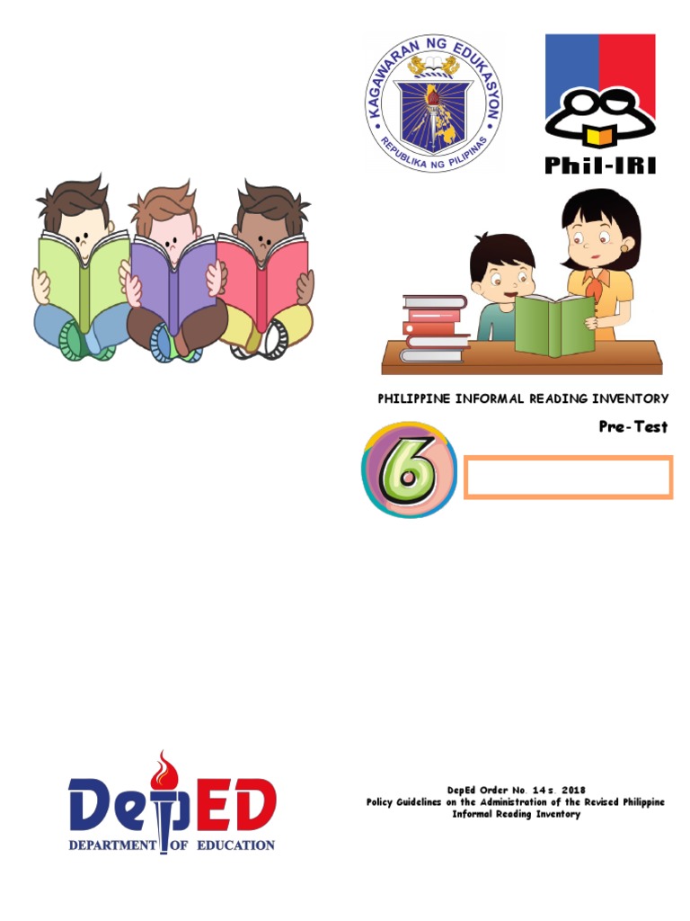 Philiri Booklet Grade 6 Pre-Test | PDF | Breathing