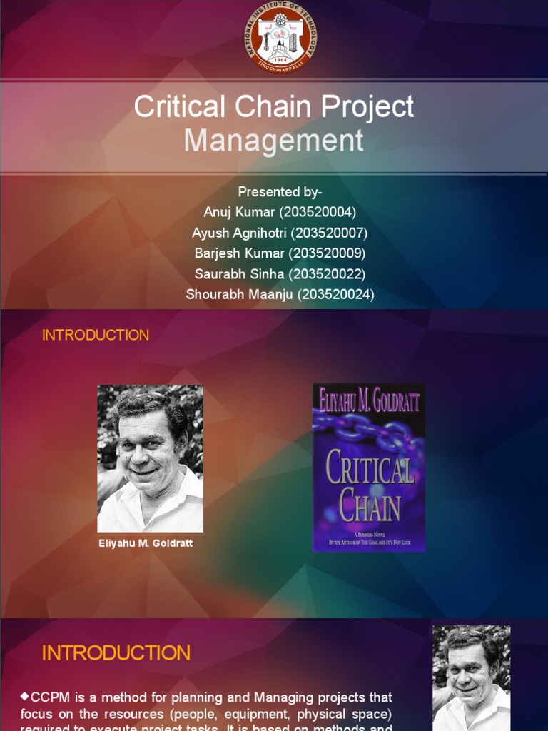 Critical Chain Project Management Overview | PDF | Business | Economies