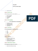 Digital Signal Processing MCQ PDF - Top 40 Questions