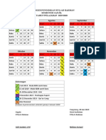 Kalender Pendidikan RTQ AR RAHMAN SEMESTER GANJIL