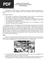 Basic Biotechnology Module 1