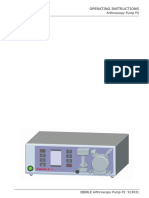 Operating Instructions: Arthroscopy Pump P2