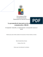 La Presuncion de Inocencia en Los Medios de Comunicacion