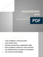 Housekeeping Nciii