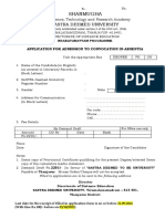 BFA&MFA Convocation Inabsentia Form 2022