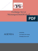 Exchange Server Messenger Kickoff: Key Features and Concepts